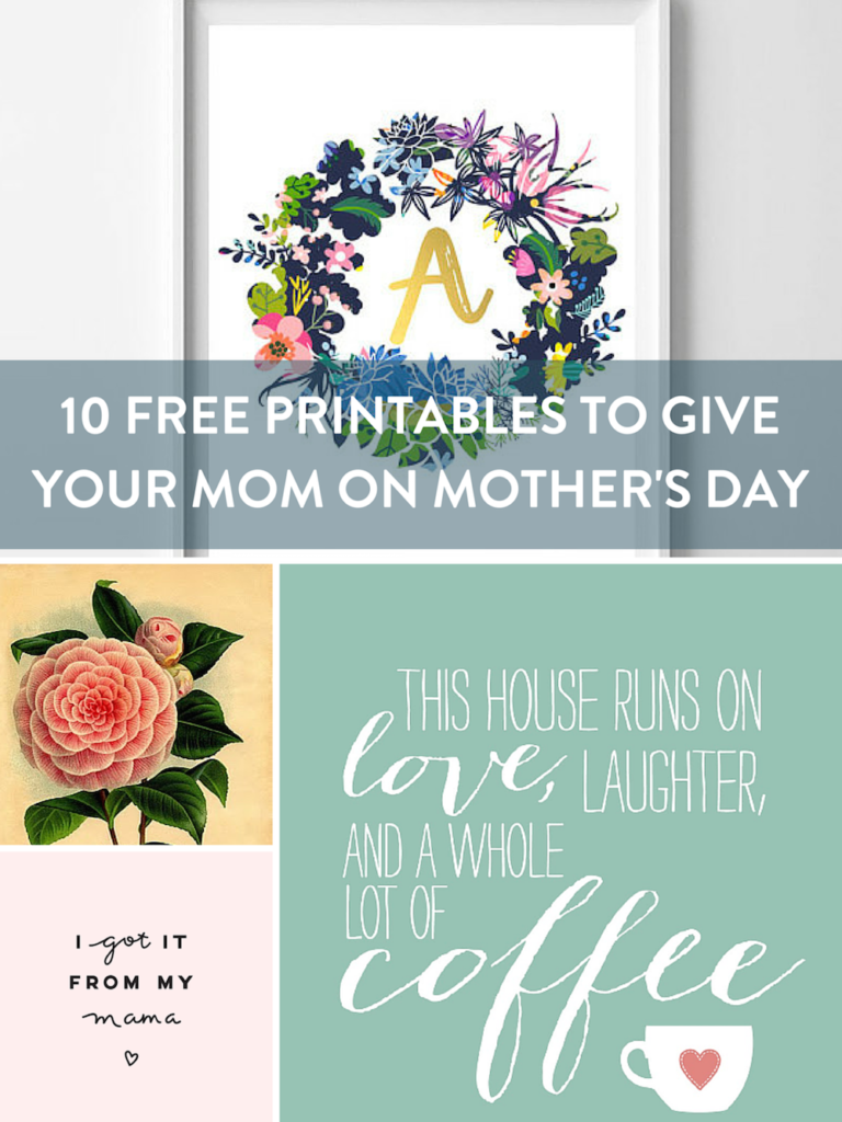 Free Printable Mother S Day Gifts