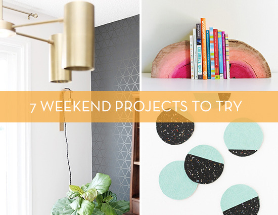 7 DIY Project Ideas For Your Weekend - Curbly