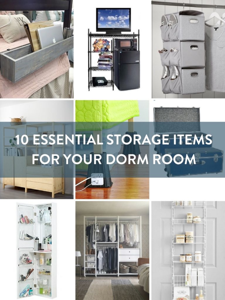 Dorm Room Decor - Shopping Guide and Design Ideas for College Rooms