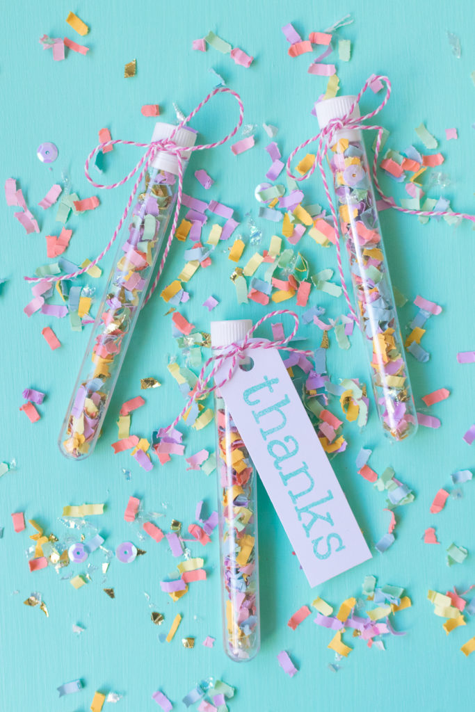 Celebrate Your Guests with DIY Confetti Wedding Favors - Curbly
