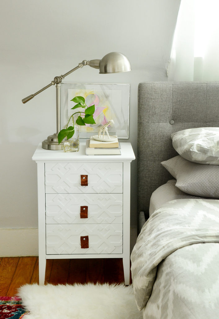 Easy DIY Nightstand Upgrade - Curbly