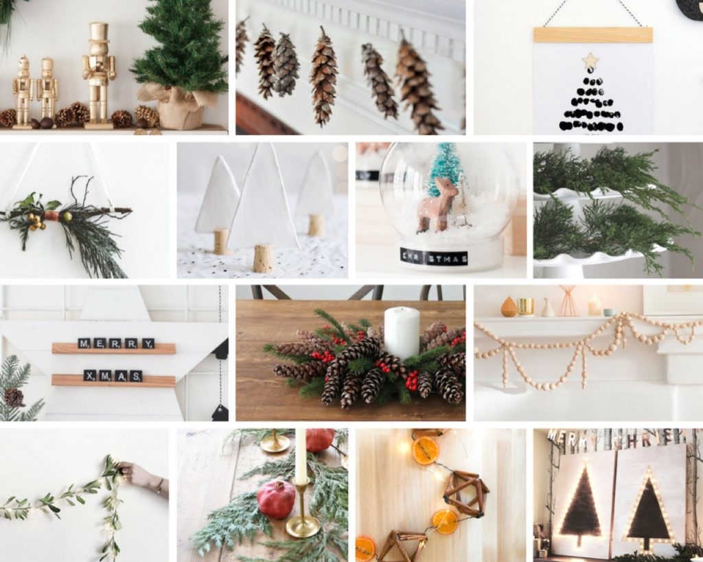 Stylish Christmas Decor MEGA Roundup | 81 DIY Ideas for the Holidays