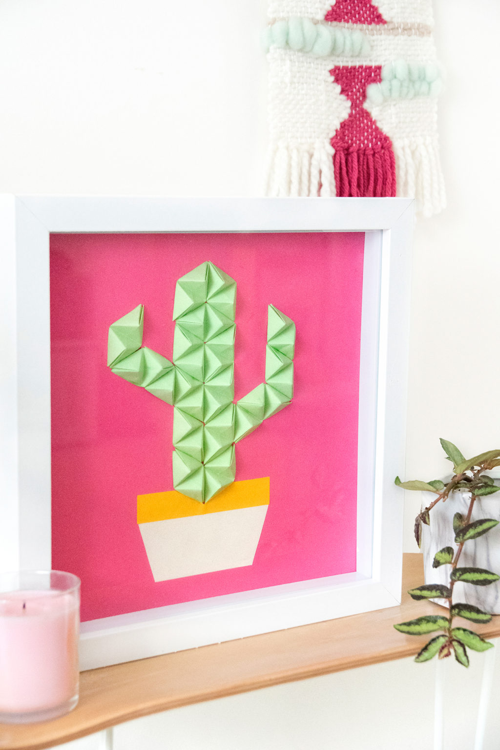 Make This Easy DIY Origami Wall Art in Under 30 Minutes Curbly