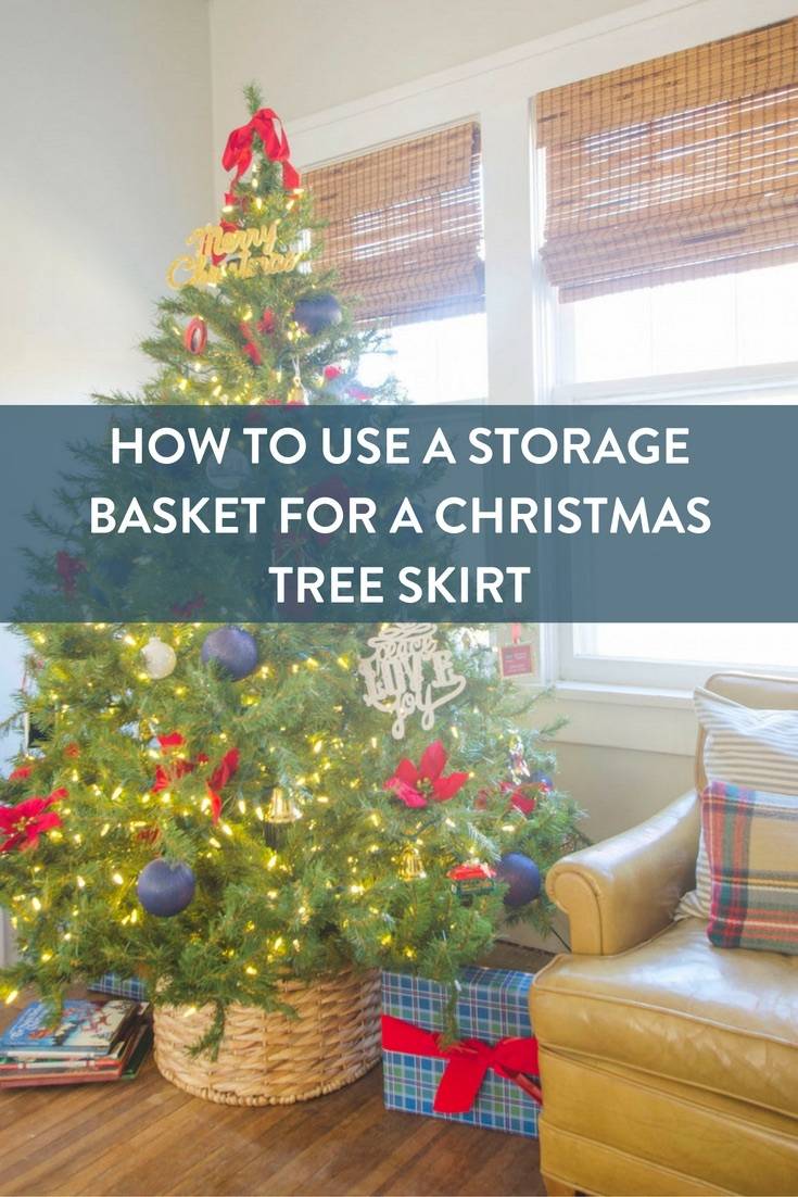 Christmas Tree Basket Stand DIY