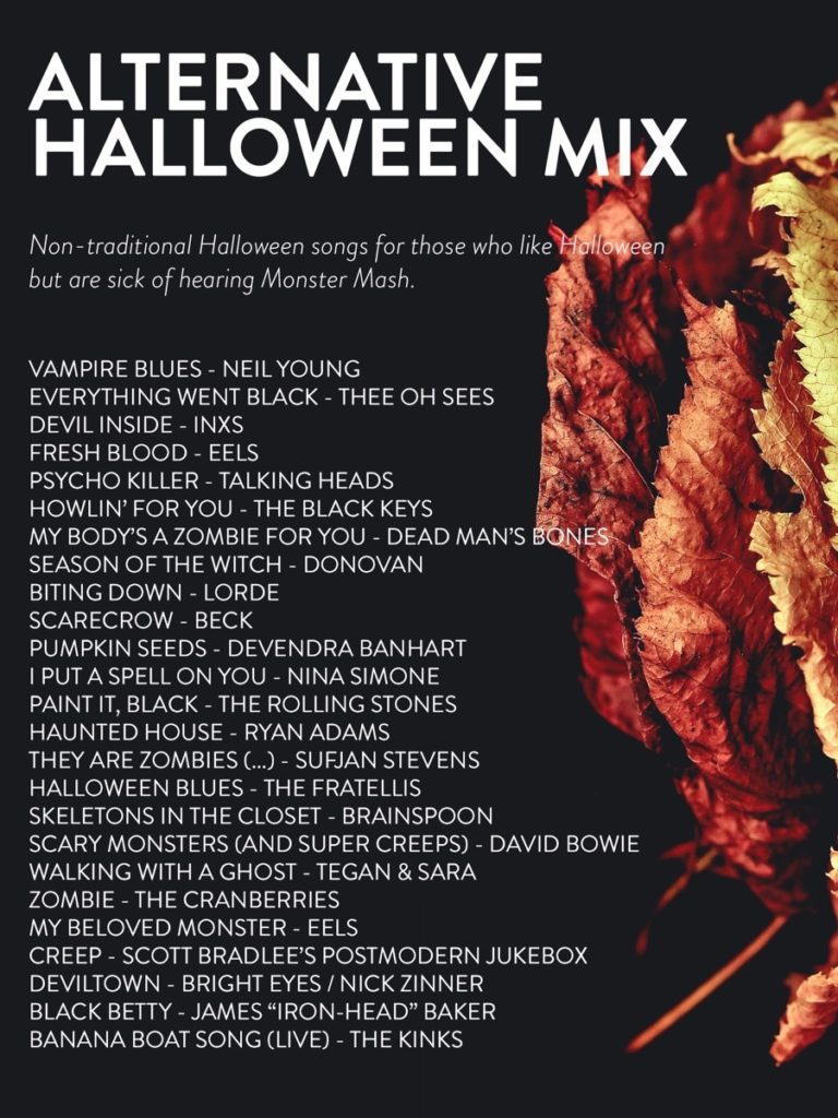 Halloween Playlist 80 Halloween Songs to Get You Spooked!