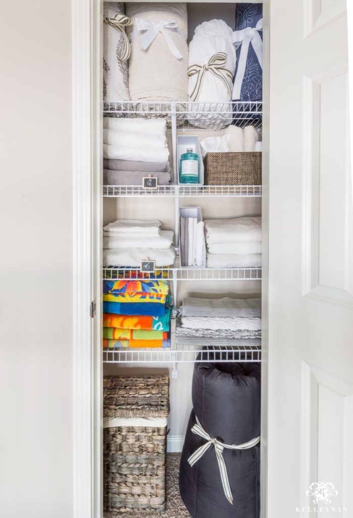 Linen Closet Organization Tips & Tricks for Organizing Like a Boss