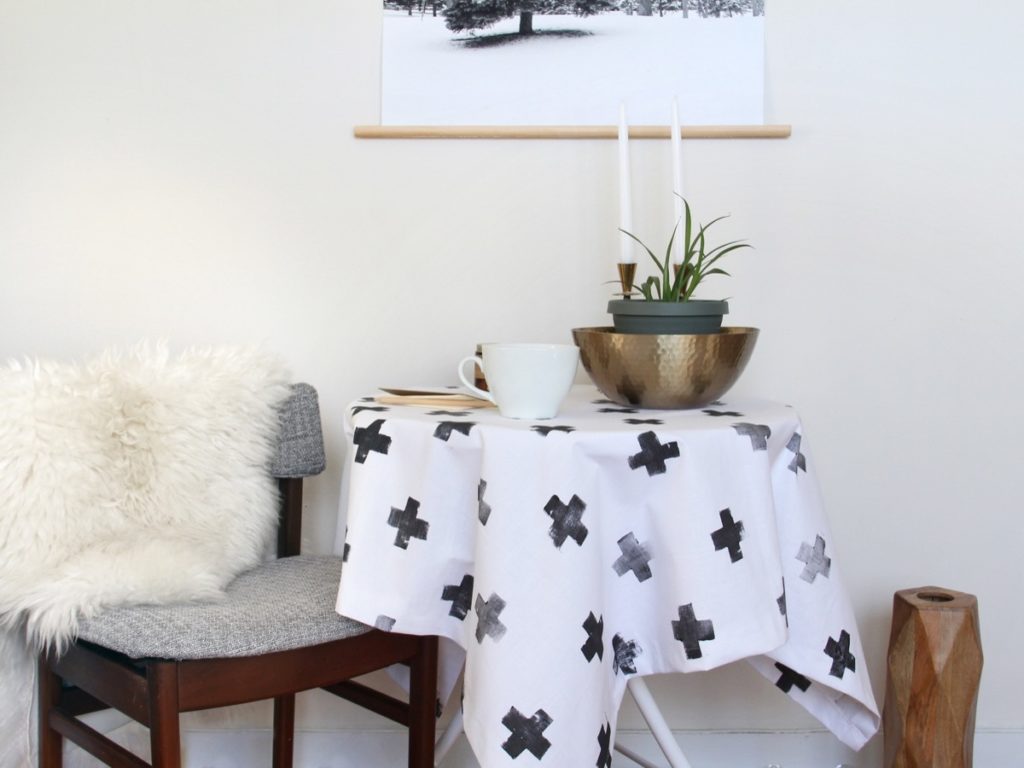 Make This: Scandinavian Tablecloth From A Surprising Vegetable