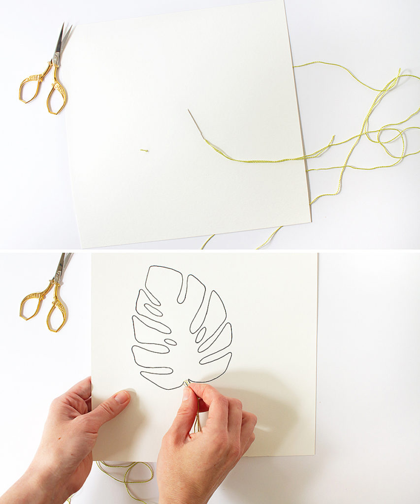 how-to-diy-monstera-plant-wall-art-free-template