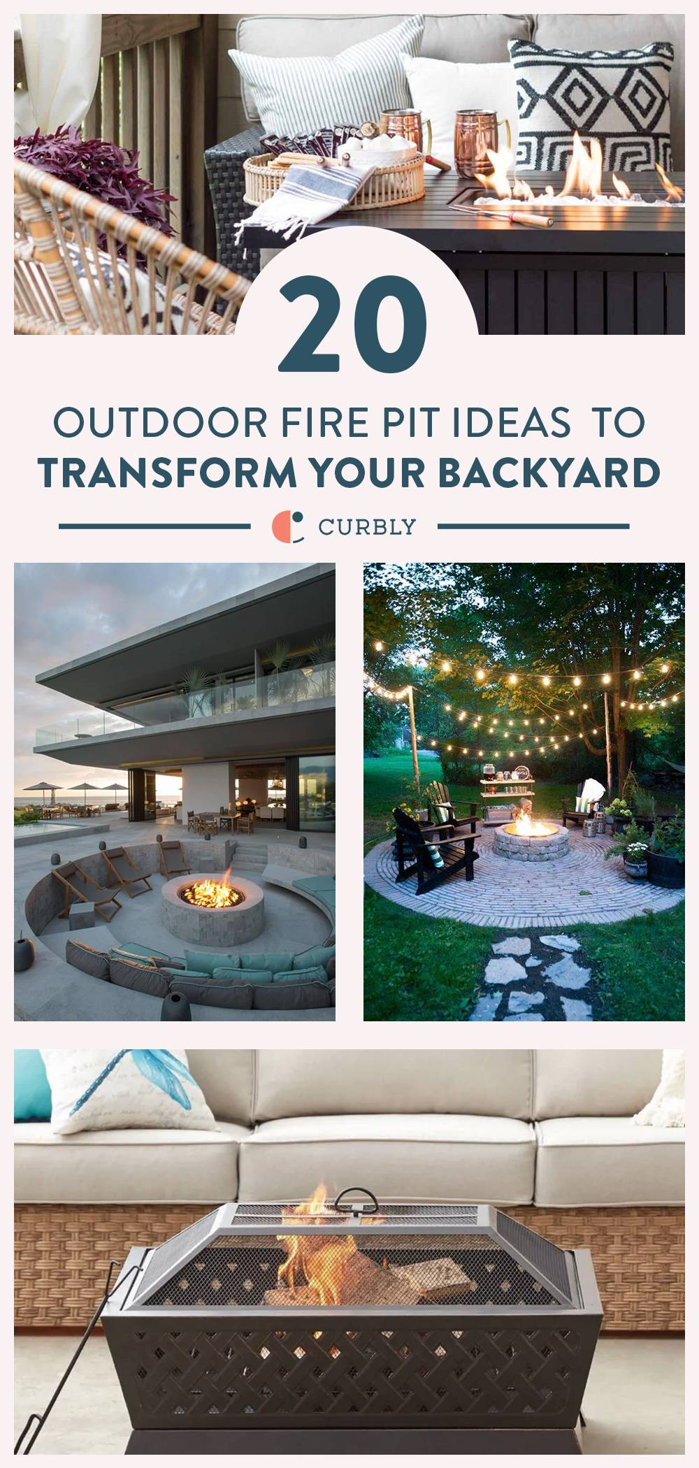 20 Outdoor Fire Pit Ideas to Transform Your Backyard - Curbly